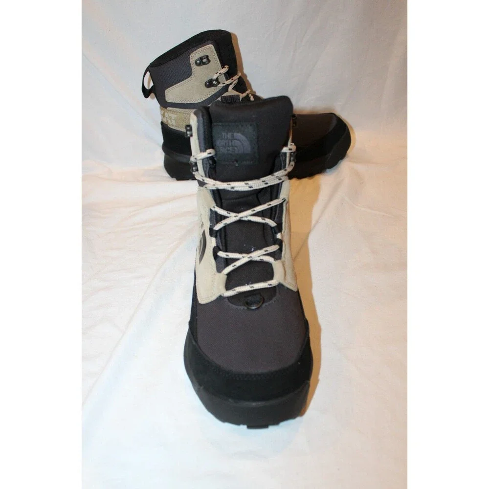 The North Face Chilkat V Cognito Waterproof Winter Boots Flax Gray NEW SZ 8